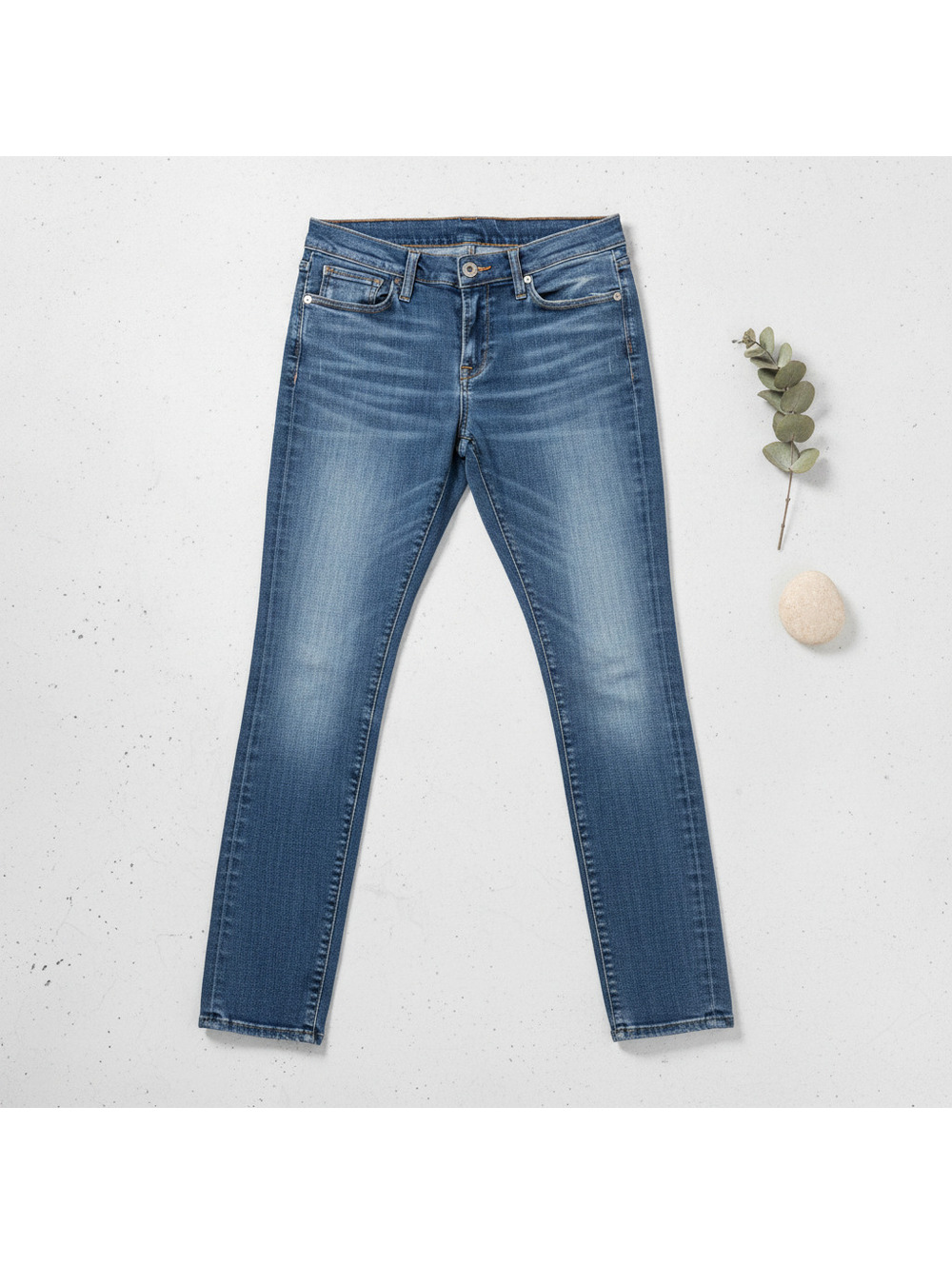 Lucky Brand White Oak Denim Brooke Skinny Jeans US Made - 4